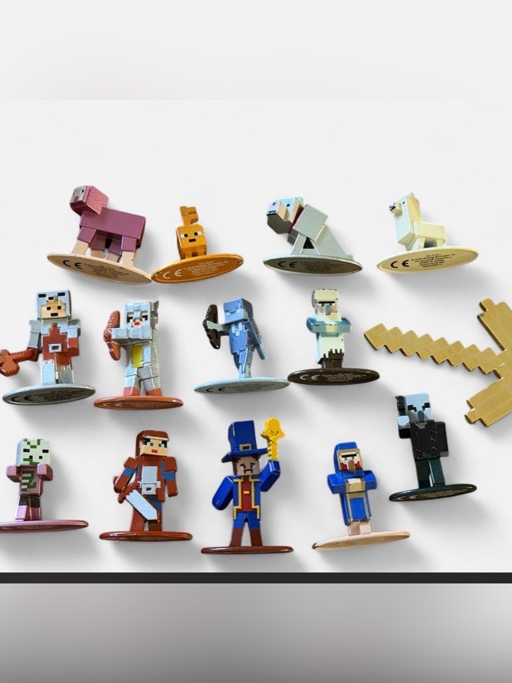Jada Toys Minecraft Nano Metalfigs Wave 4 Lot of 14